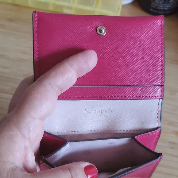 Kate Spade Fuchsia Card Holder - Picture 5 of 5